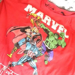 Marvel long sleeve graphic T-shirt